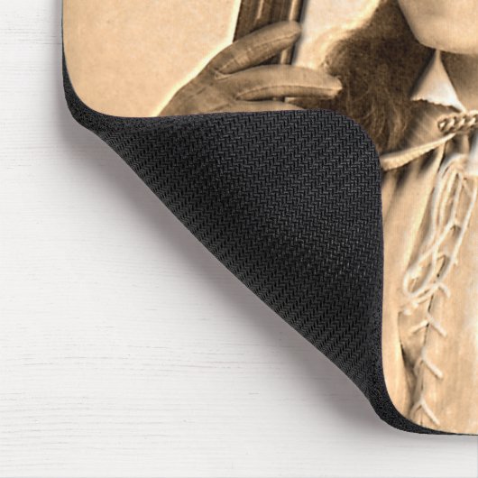 Porträt Annie Oakley Mousepad (Ecke)