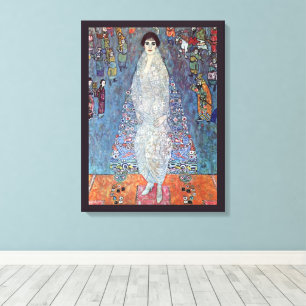 Porträt Baronin Elisabeth Bacchofen Echt, Klimt Leinwanddruck