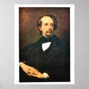 Porträt Benjamin Disraeli Poster