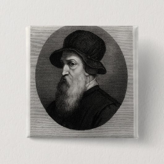 Porträt Benvenuto Cellini vorbei graviert Button (Vorderseite)
