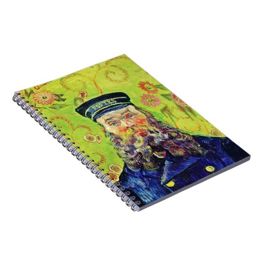 Porträt-Briefträger Joseph Roulin Vincent van Gogh Notizblock (Rechte Seite)
