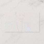 Porträt buddhistischen Mönchs Wuzhun ChineseChan Visitenkarte (Rückseite)