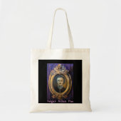 Porträt-Budget-Tasche Edgar Allan Poe Tragetasche (Vorne)