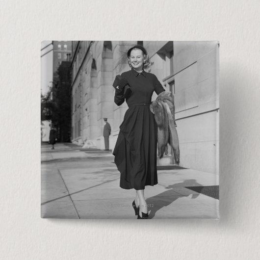 Porträt Button (Vorderseite)