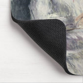 Porträt Camilles Pissarro | von Julie Velay, Mousepad (Ecke)