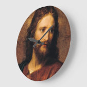 Porträt Christi von Heinrich Hofmann Große Wanduhr (Winkel)