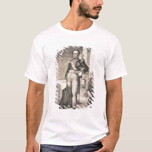 Porträt Comte de Bourmont (1773-1846), COM T-Shirt (Vorderseite)