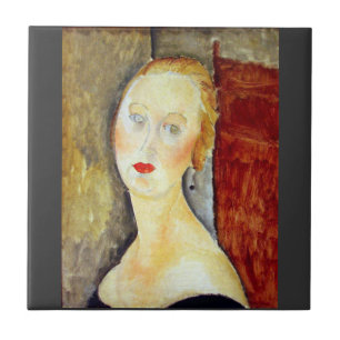 Porträt de Germaine Survage durch Amedeo Fliese