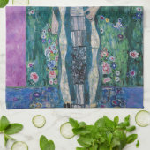 Porträt der Adele Bloch-Bauer, Gustav Klimt Geschirrtuch (Gefaltet)