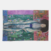 Porträt der Adele Bloch-Bauer, Gustav Klimt Geschirrtuch (Horizontal)