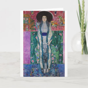 Porträt der Adele Bloch-Bauer, Gustav Klimt Karte
