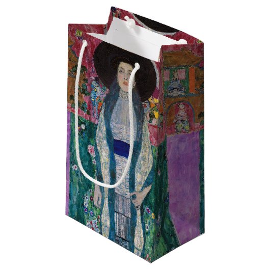 Porträt der Adele Bloch-Bauer, Gustav Klimt Kleine Geschenktüte (Vorderseite Schrägansicht)