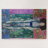 Porträt der Adele Bloch-Bauer, Gustav Klimt Puzzle (Horizontal)