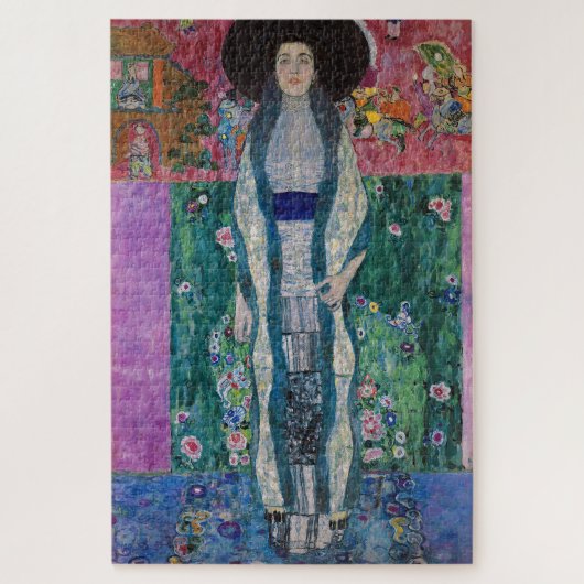 Porträt der Adele Bloch-Bauer, Gustav Klimt Puzzle (Vertikal)