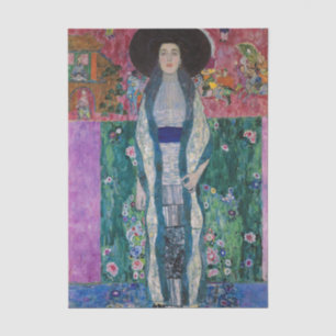 Porträt der Adele Bloch Bauer, Gustav Klimt Seidenpapier