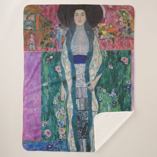 Porträt der Adele Bloch-Bauer, Gustav Klimt Sherpadecke (Vorderseite)