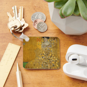 Porträt der Adele Bloch-Bauer I von Gustav Klimt Schlüsselanhänger