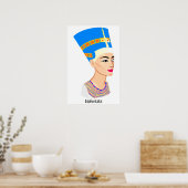 Porträt der ägyptischen Königin Poster (Küche)