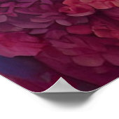 Porträt der asiatischen Prinzessin Poster (Ecke)