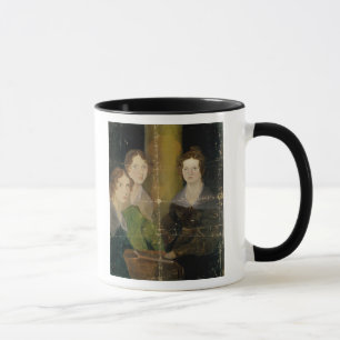 Porträt der Bronte Schwestern, c.1834 Tasse