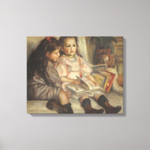 Porträt der Caillebotte-Kinder von Pierre Renoir Leinwanddruck