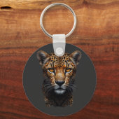 Porträt der Cheetah Schlüsselanhänger (Vorderseite)