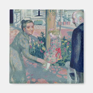 Porträt der Denis-Großeltern, 1899 Magnet