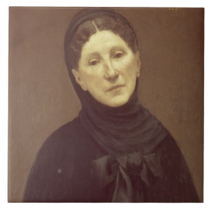 Porträt der Ehefrau des Künstlers, Madame de Fliese