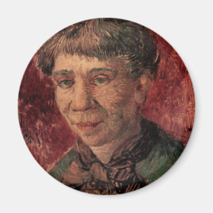 Porträt der Frau Madame Tanguy, Vincent van Gogh Magnet