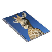 Porträt der Giraffe (Giraffa Camelopardalis) Notizblock (Rechte Seite)