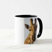 Porträt der Giraffe (Giraffa camelopardalis) Tasse (VorderseiteRechts)