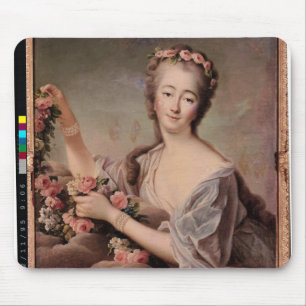Porträt der Gräfin du Barry als Flora Mousepad