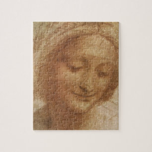 Porträt der Heiligen Anna von Leonardo da Vinci Puzzle