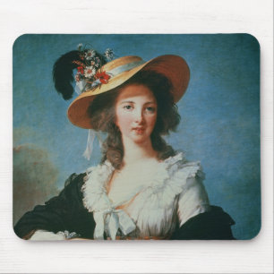 Porträt der Herzogin von Polignac Mousepad