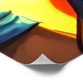 Porträt der jungen Dame | Art der AI Poster (Ecke)