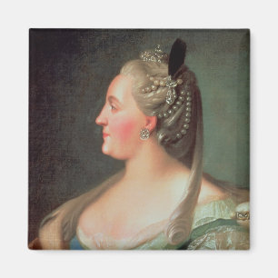 Porträt der Kaiserin Catherine II das große Magnet