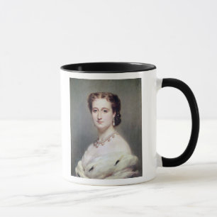 Porträt der Kaiserin Eugenie Tasse