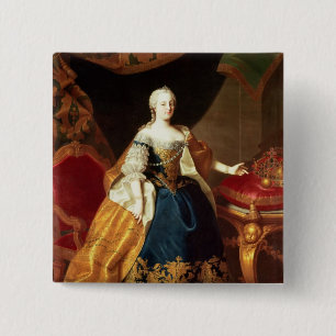 Porträt der Kaiserin Maria Theresa Button