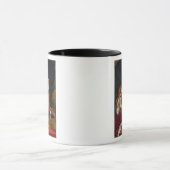 Porträt der Kaiserin Marie Louise von Frankreich Tasse (Zentrum)