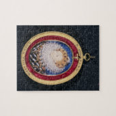 Porträt der Königin Elizabeth I (w/c auf Puzzle (Horizontal)