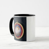 Porträt der Königin Elizabeth I (w/c auf Tasse (Vorderseite Links)