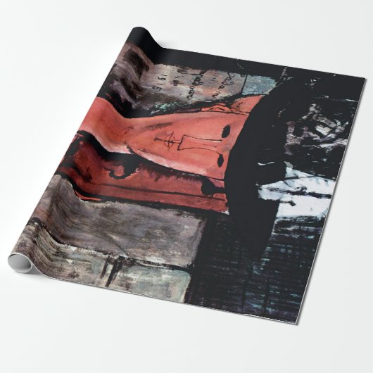 Porträt der Madame Pompadour, Modigliani Geschenkpapier (Ungerollt)
