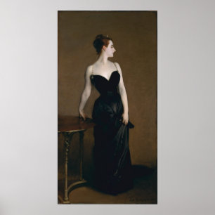 Porträt der Madame X (Madame Gautreau) von Sargent Poster