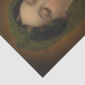 Porträt der Madonna von Mihael Stroj Seidenpapier (Ausschnitt)