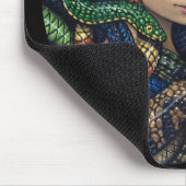 "Porträt der Medusa" Mousepad (Ecke)