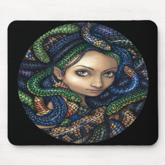 "Porträt der Medusa" Mousepad