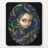 "Porträt der Medusa" Mousepad (Vorne)