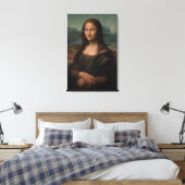 Porträt der Mona Lisa del Giocondo Leinwanddruck (Insitu (Schlafzimmer))
