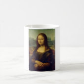 Porträt der Mona Lisa del Giocondo von Leonardo da Kaffeetasse (Mittel)