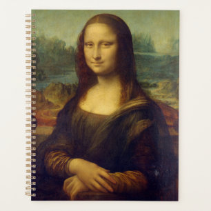 Porträt der Mona Lisa del Giocondo von Leonardo da Planer